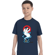 Load image into Gallery viewer, Shirts T-Shirts, Youth / XS / Navy Busted!