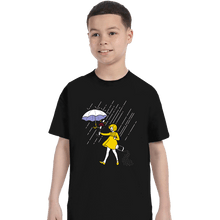 Load image into Gallery viewer, Daily_Deal_Shirts T-Shirts, Youth / XS / Black Salt Scared Girl!