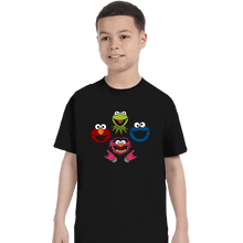 Load image into Gallery viewer, Secret_Shirts T-Shirts, Youth / XS / Black Muppets Queen