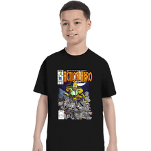 Load image into Gallery viewer, Daily_Deal_Shirts T-Shirts, Youth / XS / Black Action Hero