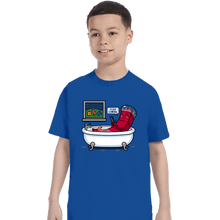 Load image into Gallery viewer, Daily_Deal_Shirts T-Shirts, Youth / XS / Royal Blue Piece On The Way