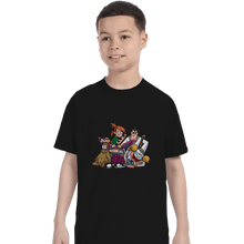 Load image into Gallery viewer, Shirts T-Shirts, Youth / XL / Black The Costume Club