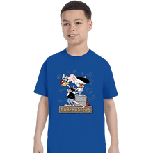 Load image into Gallery viewer, Daily_Deal_Shirts T-Shirts, Youth / XS / Royal Blue Narf Busters