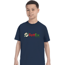 Load image into Gallery viewer, Daily_Deal_Shirts T-Shirts, Youth / XS / Navy Fettex