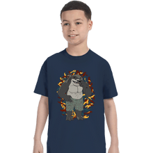 Load image into Gallery viewer, Shirts T-Shirts, Youth / XS / Navy Nanaue Incognito