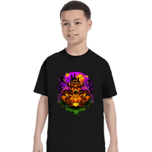 Load image into Gallery viewer, Daily_Deal_Shirts T-Shirts, Youth / XS / Black Happy Bowserween