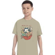 Load image into Gallery viewer, Shirts T-Shirts, Youth / XS / Sand Poke bowl