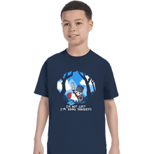 Load image into Gallery viewer, Daily_Deal_Shirts T-Shirts, Youth / XS / Navy Sock Sidequest