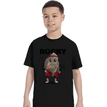 Load image into Gallery viewer, Shirts T-Shirts, Youth / XL / Black Rocky