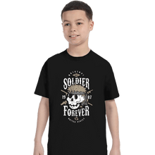Load image into Gallery viewer, Shirts T-Shirts, Youth / XS / Black Soldier Forever
