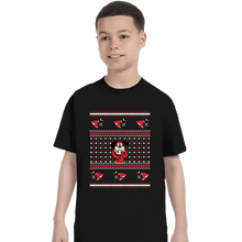 Load image into Gallery viewer, Shirts T-Shirts, Youth / XS / Black Festive Duck Hunt