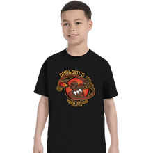 Load image into Gallery viewer, Daily_Deal_Shirts T-Shirts, Youth / XS / Black Dhalsim's Yoga Studio