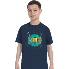 Load image into Gallery viewer, Daily_Deal_Shirts T-Shirts, Youth / XS / Navy Digivice