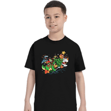 Load image into Gallery viewer, Secret_Shirts T-Shirts, Youth / XS / Black Land Before Christmas Time