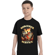 Load image into Gallery viewer, Daily_Deal_Shirts T-Shirts, Youth / XS / Black Sorcerer's Call