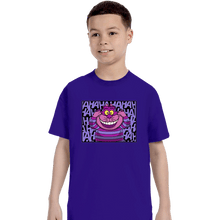 Load image into Gallery viewer, Shirts T-Shirts, Youth / XS / Violet Mad Cat