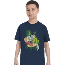 Load image into Gallery viewer, Shirts T-Shirts, Youth / XL / Navy Do You Love Me