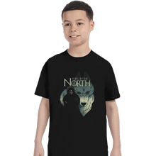 Load image into Gallery viewer, Shirts T-Shirts, Youth / XS / Black King In The North