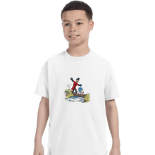 Load image into Gallery viewer, Shirts T-Shirts, Youth / XL / White Eggman And Sonic