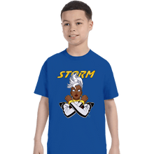 Load image into Gallery viewer, Daily_Deal_Shirts T-Shirts, Youth / XS / Royal Blue Storm 97