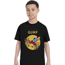 Load image into Gallery viewer, Daily_Deal_Shirts T-Shirts, Youth / XS / Black The Adventures Of Gump