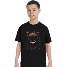 Load image into Gallery viewer, Secret_Shirts T-Shirts, Youth / XS / Black Ghost Type Kaiju
