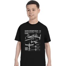 Load image into Gallery viewer, Shirts T-Shirts, Youth / XL / Black Swordfish II Deal