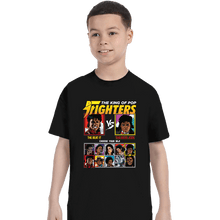 Load image into Gallery viewer, Shirts T-Shirts, Youth / XS / Black King Of Pop Fighters
