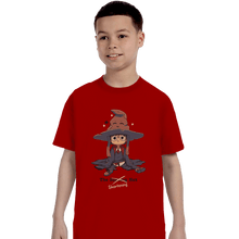 Load image into Gallery viewer, Shirts T-Shirts, Youth / XL / Red The Shortening Hat
