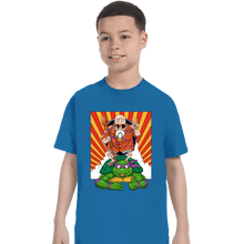 Load image into Gallery viewer, Daily_Deal_Shirts T-Shirts, Youth / XS / Sapphire Mutenroshi Ninja