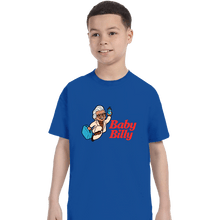 Load image into Gallery viewer, Daily_Deal_Shirts T-Shirts, Youth / XS / Royal Blue Big Baby Billy