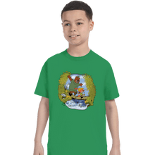 Load image into Gallery viewer, Daily_Deal_Shirts T-Shirts, Youth / XS / Irish Green Sherwood Awaits