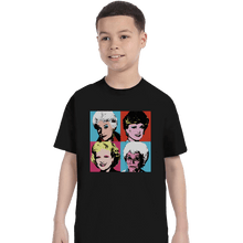 Load image into Gallery viewer, Shirts T-Shirts, Youth / XS / Black Warhol Girls