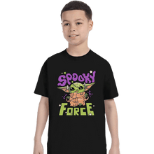 Load image into Gallery viewer, Shirts T-Shirts, Youth / XS / Black Spooky Force