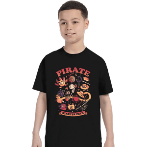 Daily_Deal_Shirts T-Shirts, Youth / XS / Black Pirate Starter Pack