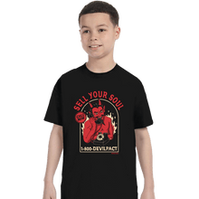 Load image into Gallery viewer, Daily_Deal_Shirts T-Shirts, Youth / XS / Black Sell Your Soul