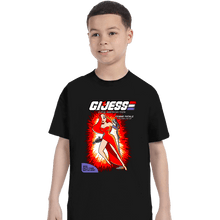 Load image into Gallery viewer, Daily_Deal_Shirts T-Shirts, Youth / XS / Black Gi Jess
