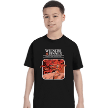 Load image into Gallery viewer, Secret_Shirts T-Shirts, Youth / XS / Black Wieners 4 Dinner
