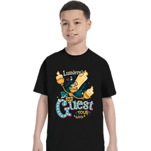 Load image into Gallery viewer, Daily_Deal_Shirts T-Shirts, Youth / XS / Black Be Our Guest Tour