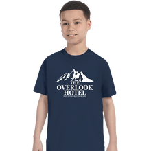 Load image into Gallery viewer, Shirts T-Shirts, Youth / XS / Navy The Overlook
