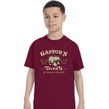 Load image into Gallery viewer, Secret_Shirts T-Shirts, Youth / XS / Maroon Gaston's Tavern