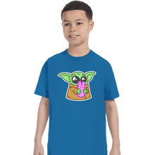 Load image into Gallery viewer, Daily_Deal_Shirts T-Shirts, Youth / XS / Sapphire Peep-Alorian