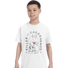 Load image into Gallery viewer, Shirts T-Shirts, Youth / XL / White Killer Rabbit of Caerbannog