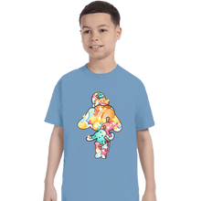 Load image into Gallery viewer, Shirts T-Shirts, Youth / XS / Powder Blue Magical Silhouettes - Isabelle