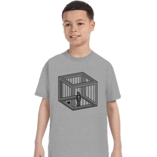 Load image into Gallery viewer, Shirts T-Shirts, Youth / XS / Sports Grey Escher's Jail