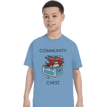 Load image into Gallery viewer, Shirts T-Shirts, Youth / XS / Powder Blue Mimicopoly