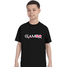 Load image into Gallery viewer, Secret_Shirts T-Shirts, Youth / XS / Black Squid Gamer