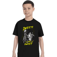 Load image into Gallery viewer, Shirts T-Shirts, Youth / XS / Black Sweets To The Sweet