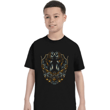 Load image into Gallery viewer, Shirts T-Shirts, Youth / XS / Black Emblem Of The Hunter
