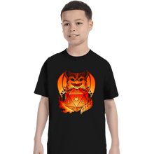Load image into Gallery viewer, Daily_Deal_Shirts T-Shirts, Youth / XS / Black Themberchaud Dice